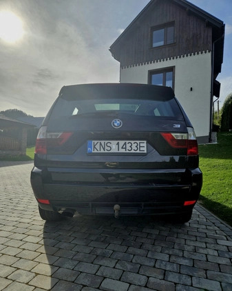 BMW X3 cena 25500 przebieg: 255000, rok produkcji 2009 z Szczawnica małe 16